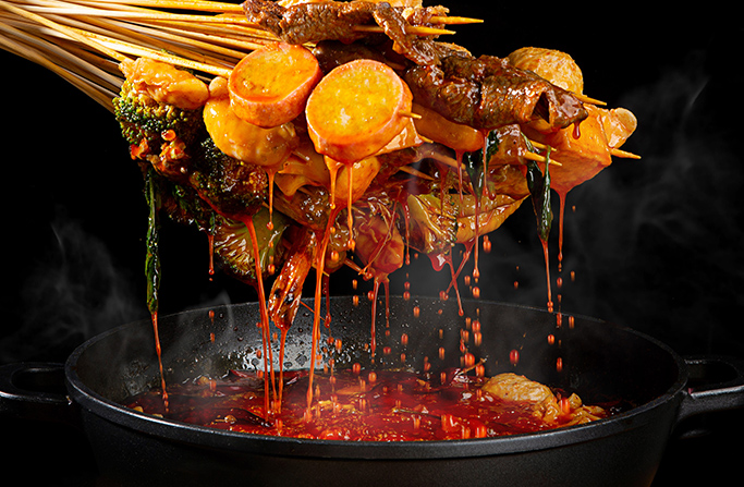 冷锅串串底料展示